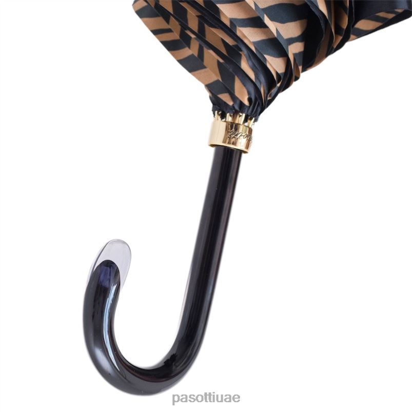 مظلة | 189 21028-11 g15 - مظلة بنية بطبعة حمار وحشي PASOTTI Z446V432